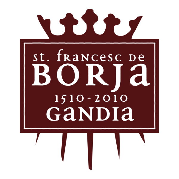 St. Francesc de Borja 1510-2010 Logo PNG Vector