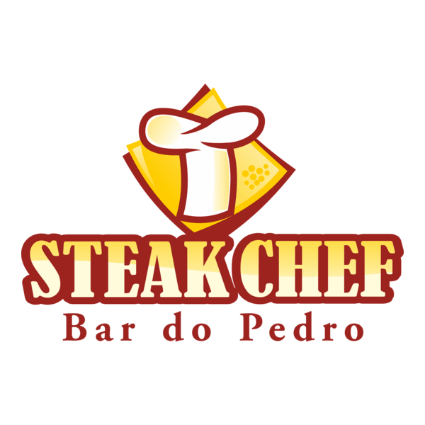Steak Chef Bar do Pedro Logo PNG Vector