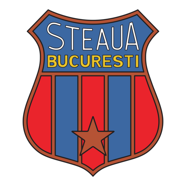 Steaua Bucuresti 80's Logo PNG Vector