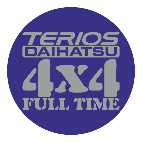 Terios 4x4 Logo PNG Vector
