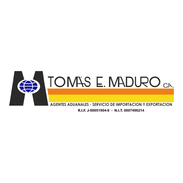 Tomas Maduro Agentes Aduanales Logo PNG Vector