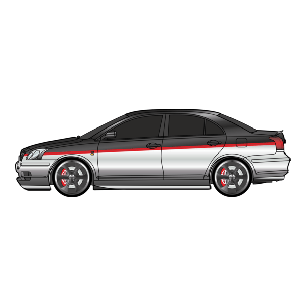 Toyota avensis Logo PNG Vector
