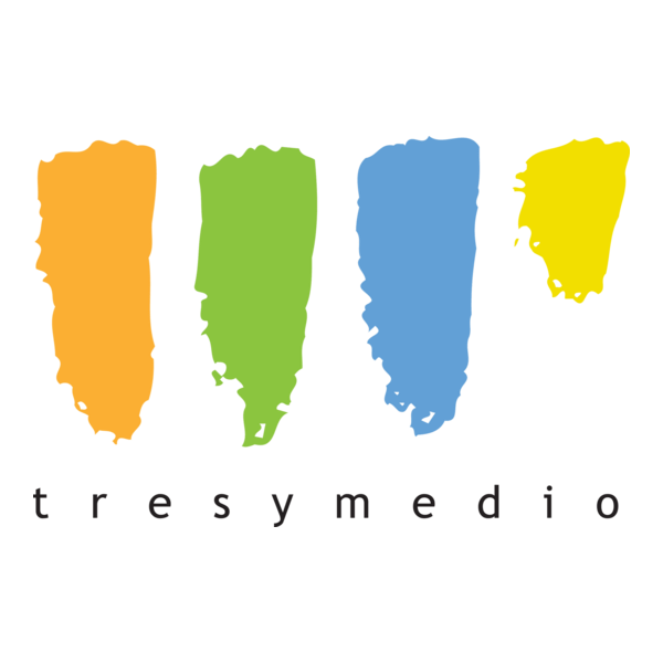 tres y medio Logo PNG Vector