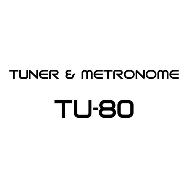 TU-80 Tuner & Metronome Logo PNG Vector