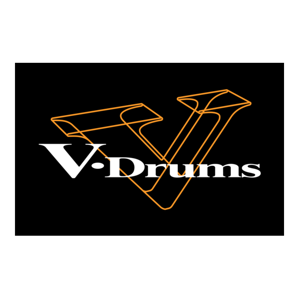 V-Drums Logo PNG Vector