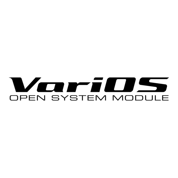 VariOS Open System Module Logo PNG Vector