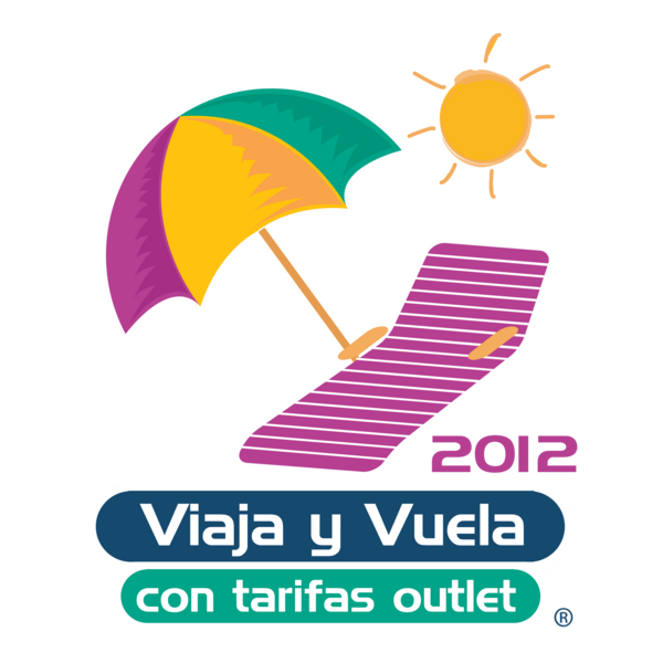 Viaja y Vuela Logo PNG Vector