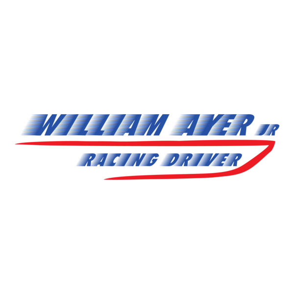 William Ayer Racing Driver Logo PNG Vector