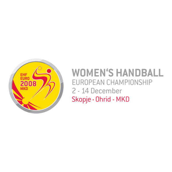 Women’s Handball European Championships Logo PNG Vector