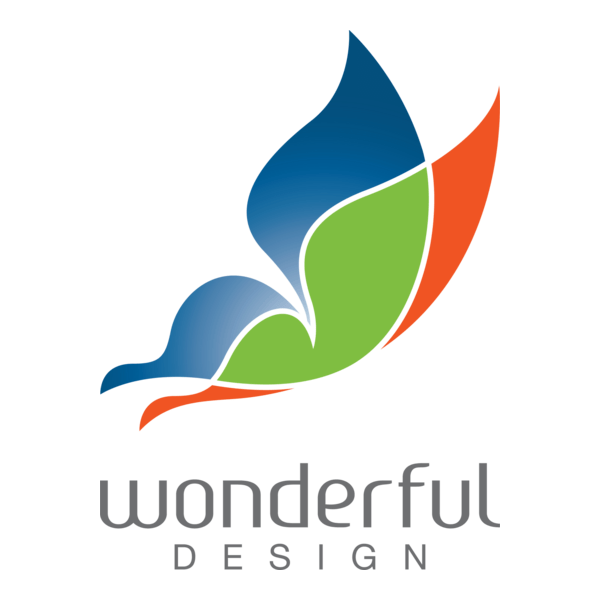 Wonderful Design Logo PNG Vector