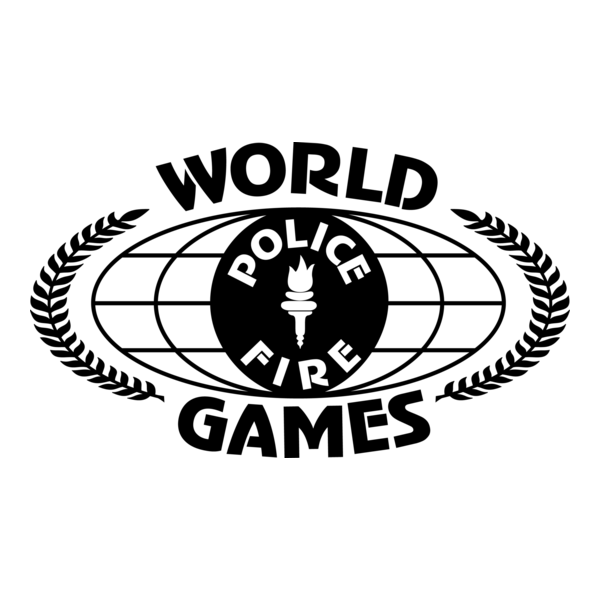 world police & fire games Logo PNG Vector