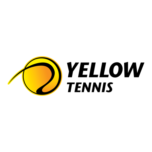 Yellow Tennis Logo PNG Vector
