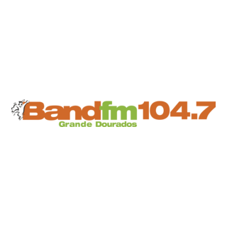 104.7 BAND FM Grande Dourados Logo PNG Vector