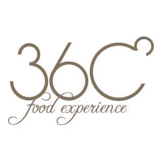 360 Food Experience Logo PNG Vector