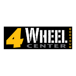 4 Wheel Center Logo PNG Vector