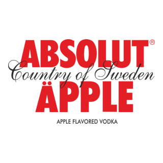 Absolut Apple Logo PNG Vector