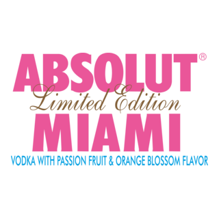 Absolut Miami Logo PNG Vector