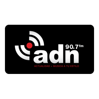 ADN 90.7 FM Logo PNG Vector