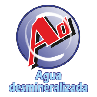 Agua Desmineralizada Logo PNG Vector