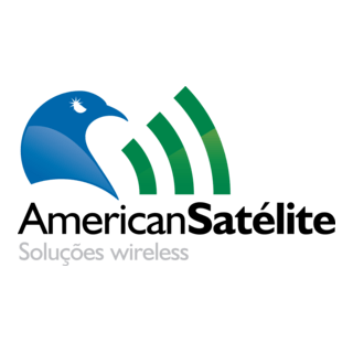 American Satelite Logo PNG Vector