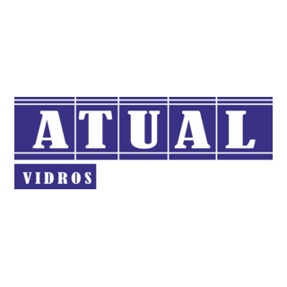 Atual Vidros Logo PNG Vector