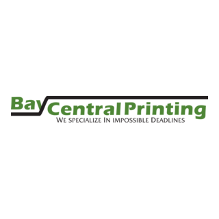 Bay Central Printing Logo PNG Vector