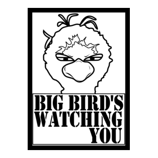 Big Bird's Watching You Logo PNG Vector