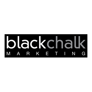 Black Chalk Marketing Logo PNG Vector