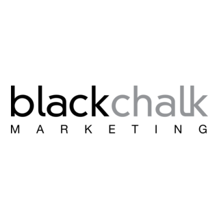 Black Chalk Marketing Logo PNG Vector