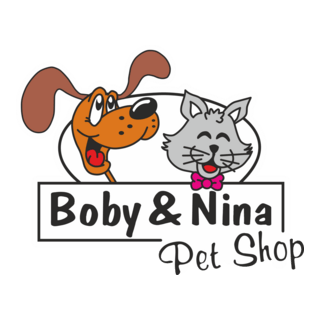 BOBY & NINA PET SHOP Logo PNG Vector