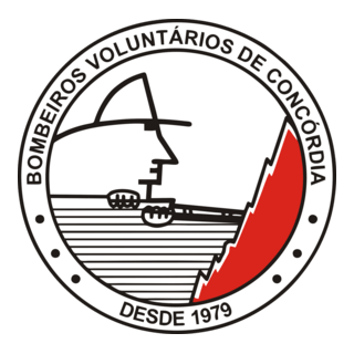 Bombeiros Voluntários de Concórdia Logo PNG Vector
