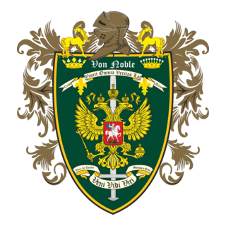 Brasão Família Von Noble Logo PNG Vector