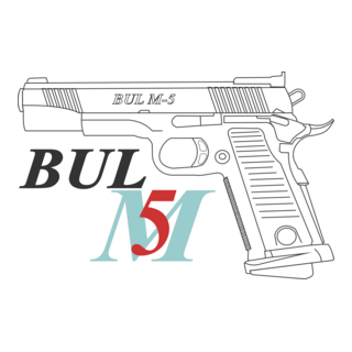 BUL M-5 gun Logo PNG Vector