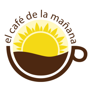 Café de la Mañana Logo PNG Vector