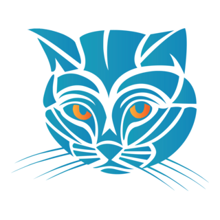 Cat Logo PNG Vector