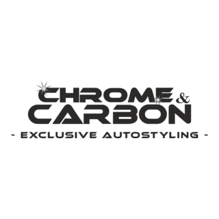 Chrome & Carbon Logo PNG Vector