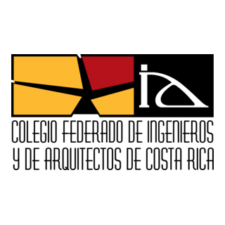 Colegio Federado de Ingenieros y de Arquitectos Logo PNG Vector