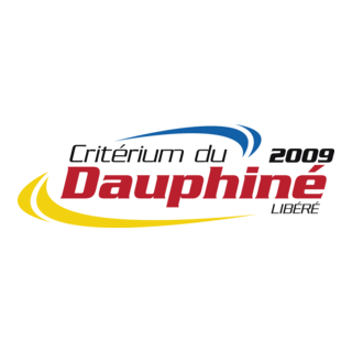 Critérium du Dauphiné Libéré 2009 Logo PNG Vector