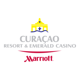 CURACAO MARRIOTT BEACH RESORT & EMERALD CASINO Logo PNG Vector