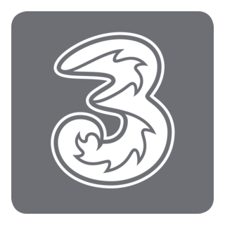 Drei Logo PNG Vector