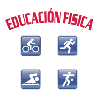 Educacion Fisica Logo PNG Vector