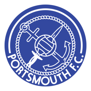 FC Portsmouth 1980's Logo PNG Vector