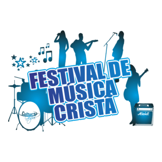 Festival de Música Cristã Logo PNG Vector