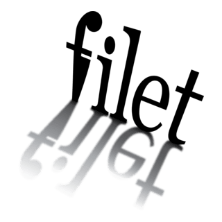 Filet Post Production Logo PNG Vector