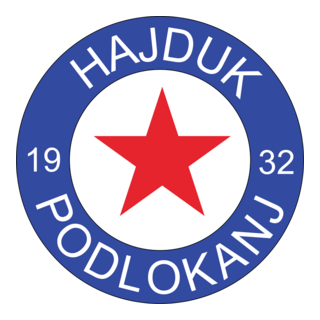 FK HAJDUK Podlokanj Logo PNG Vector
