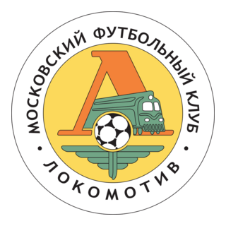 FK Lokomotiv Moscow 90's Logo PNG Vector