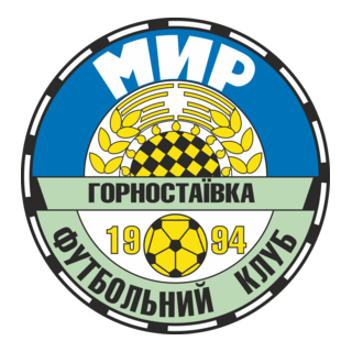 FK Myr Hornostayivka Logo PNG Vector