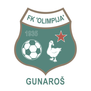 FK OLIMPIJA Gunaroš Logo PNG Vector
