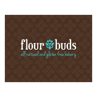 FlourBuds Bakery Logo PNG Vector