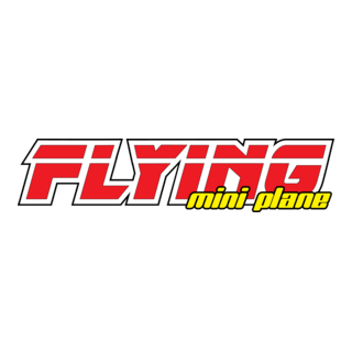 Flying Mini-Plane Logo PNG Vector